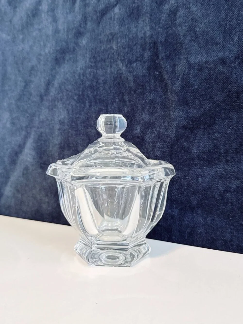 BACCARAT CRYSTAL HARCOURT MISSOURI LIDDED CANDY DISH JAM JAR
